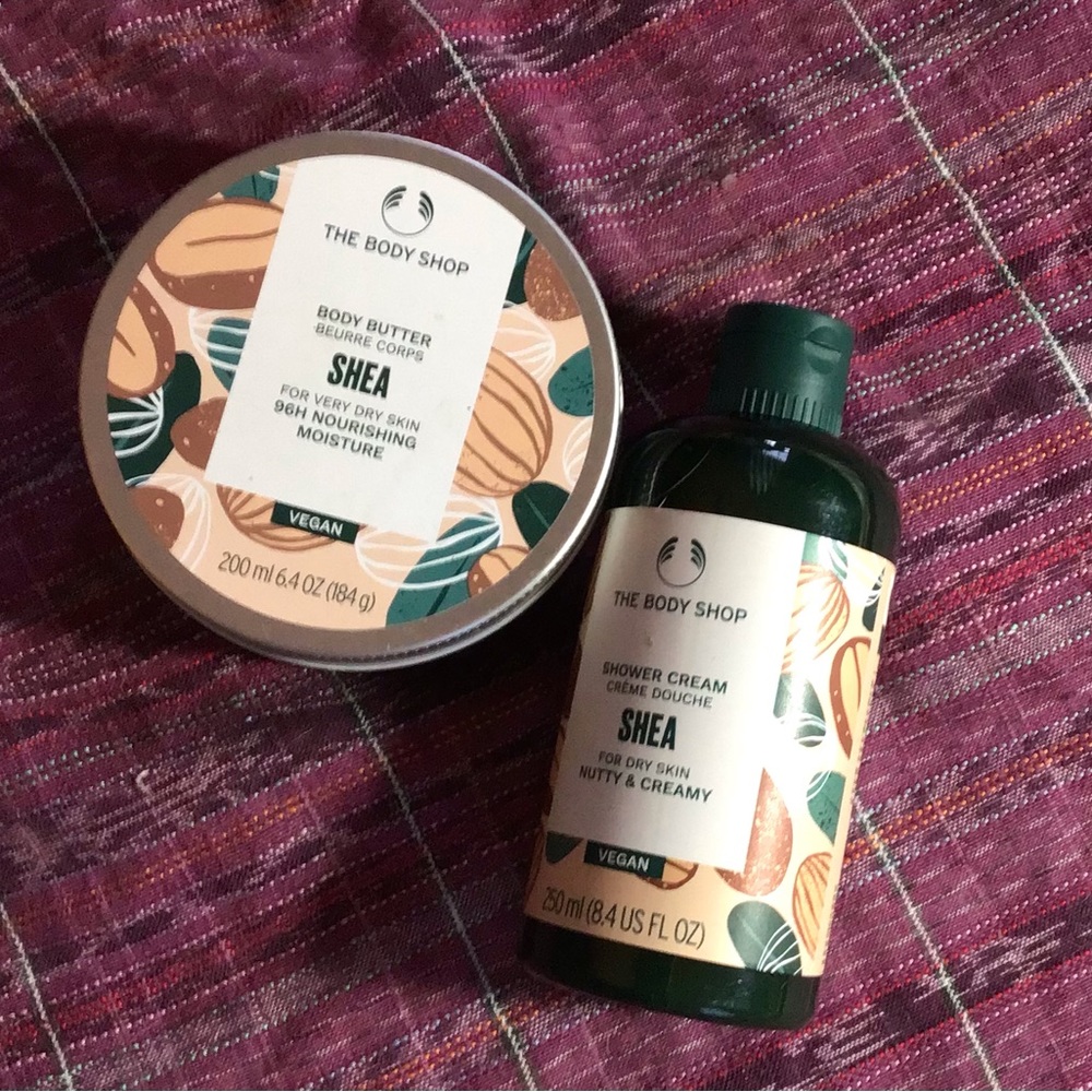 Body Shop Shea Body Butter & Shower Cream